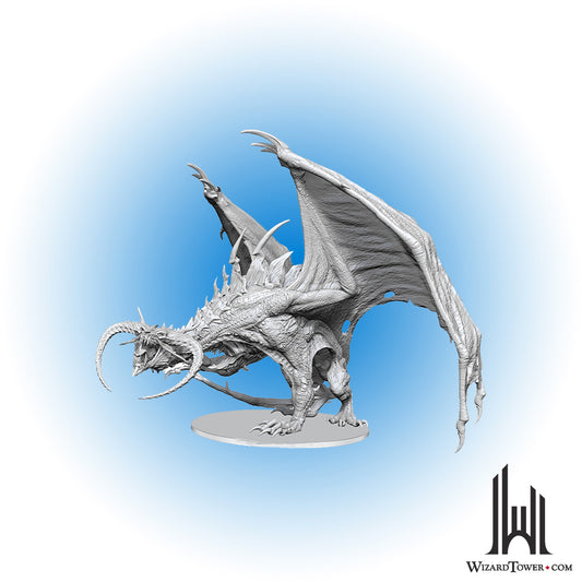 Unpainted Miniature - Pathfinder - Diabolic Dragon