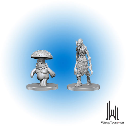 Unpainted Miniature - Pathfinder - Myceloid and grimstalker