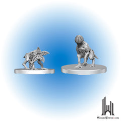Unpainted Miniature - Stranger Things - Demodogs