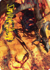 Unwanted Remake (31/54) Art Card (ADSK) - Gold-Stamped Signature