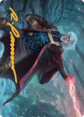 Urza, Lord Protector (41/81) Art Card (ABRO) - Gold-Stamped Signature