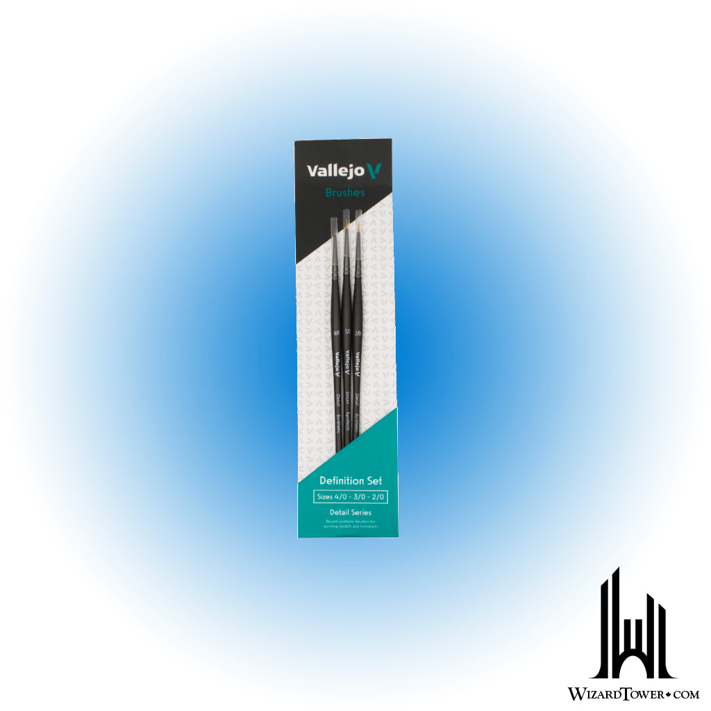 Vallejo Definition Brush Set
