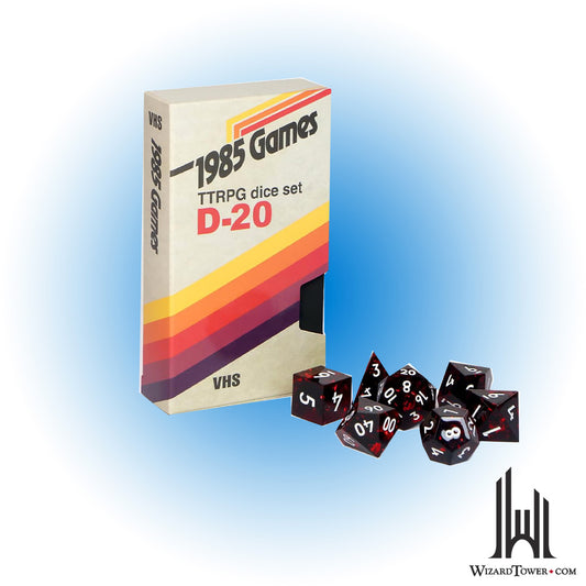 Dice Set - VHS Ruby Red 7ct