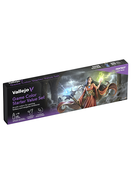 Vallejo Fantasy Color Series Game Color Starter Value Set