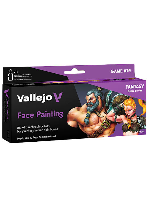 Vallejo Game Air Face Painting Paint Set