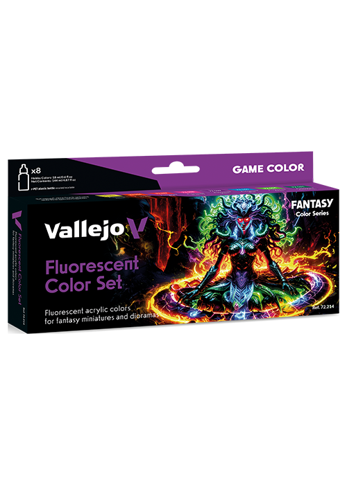 Vallejo Game Color Fluorescent Color Set