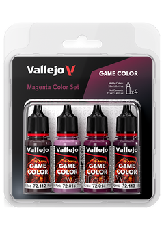 Vallejo Game Color Magenta Color Set