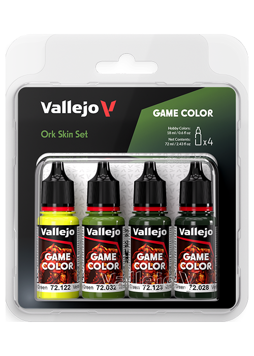 Vallejo Game Color Ork Skin Color Set