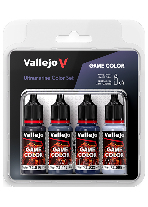 Vallejo Game Color Ultramarine Color Set