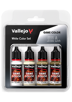 Vallejo Game Color White Color Set