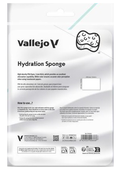 Vallejo Wet Palette Hydration Sponge 2ct