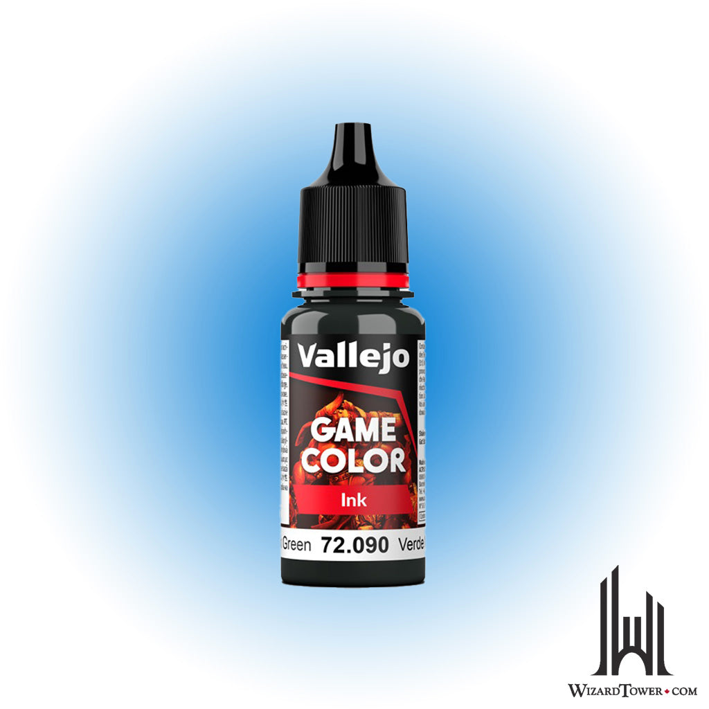 Vallejo Game Color Black Green 090 - 17ml