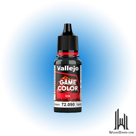 Vallejo Game Color Black Green 090 - 17ml