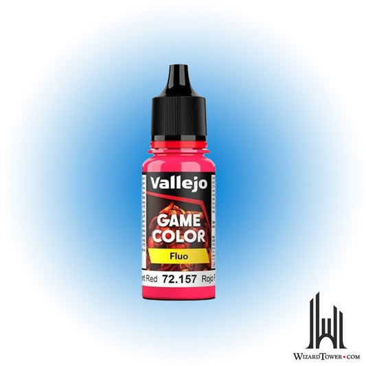 Vallejo Game Color Fluorescent Red 157 - 18ml