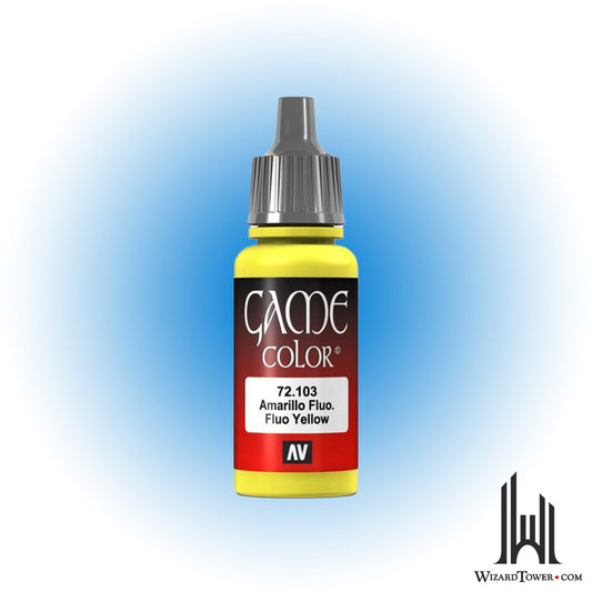 Vallejo Game Color Fluorescent Yellow 103 - 18ml