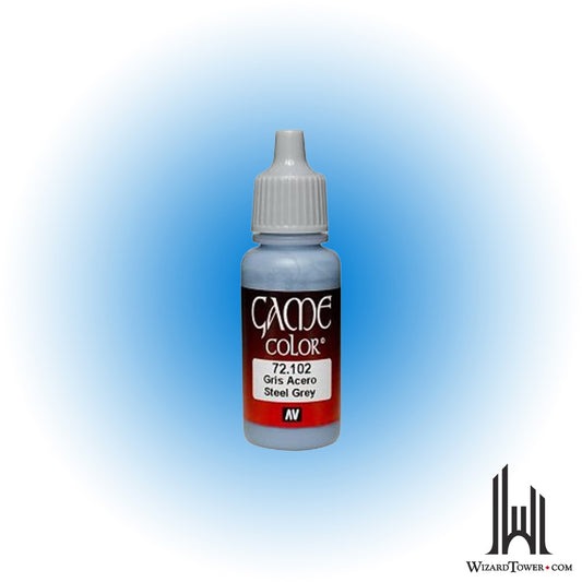 Vallejo Game Color Steel Grey 102 - 17ml