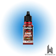 Vallejo Game Color Wash Red 206 - 17ml