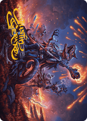 Valley Flamecaller (21/54) Art Card (ABLB) - Gold-Stamped Signature