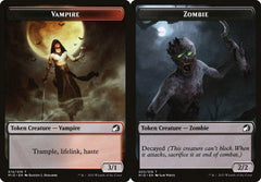 Vampire (014) // Zombie (005) Double-Sided Token - Foil