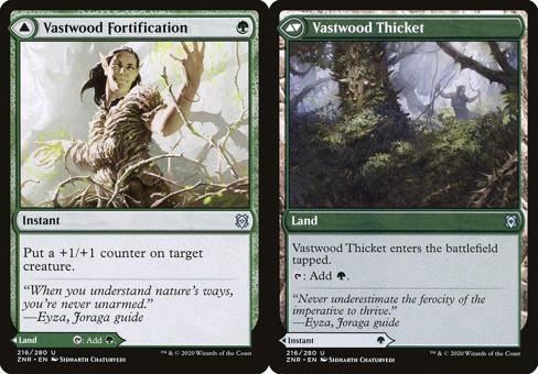 Vastwood Fortification // Vastwood Thicket - Foil