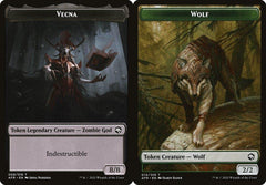 Vecna (008) // Wolf (014) Double-Sided Token - Foil