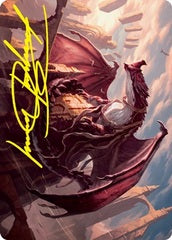 Velomachus Lorehold (61/81) Art Card (ASTX) - Gold-Stamped Signature