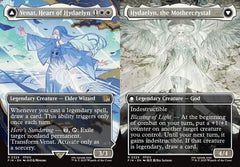 Venat, Heart of Hydaelyn // Hydaelyn, the Mothercrystal (0329) (Borderless) - Foil