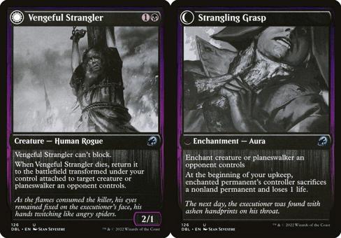 Vengeful Strangler // Strangling Grasp - Foil