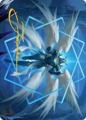 Vertex Paladin (48/81) Art Card (AMOM) - Gold-Stamped Signature