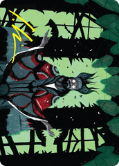 Victor, Valgavoth's Seneschal (23/54) Art Card (ADSK) - Gold-Stamped Signature