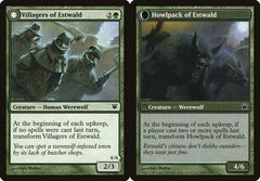 Villagers of Estwald // Howlpack of Estwald - Foil