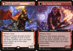 Volatile Arsonist // Dire-Strain Anarchist (382) (Extended Art) - Foil