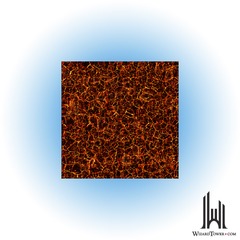 Dungeon Dressing - Warlock Tiles - Magma Chamber Cavern Game Mat