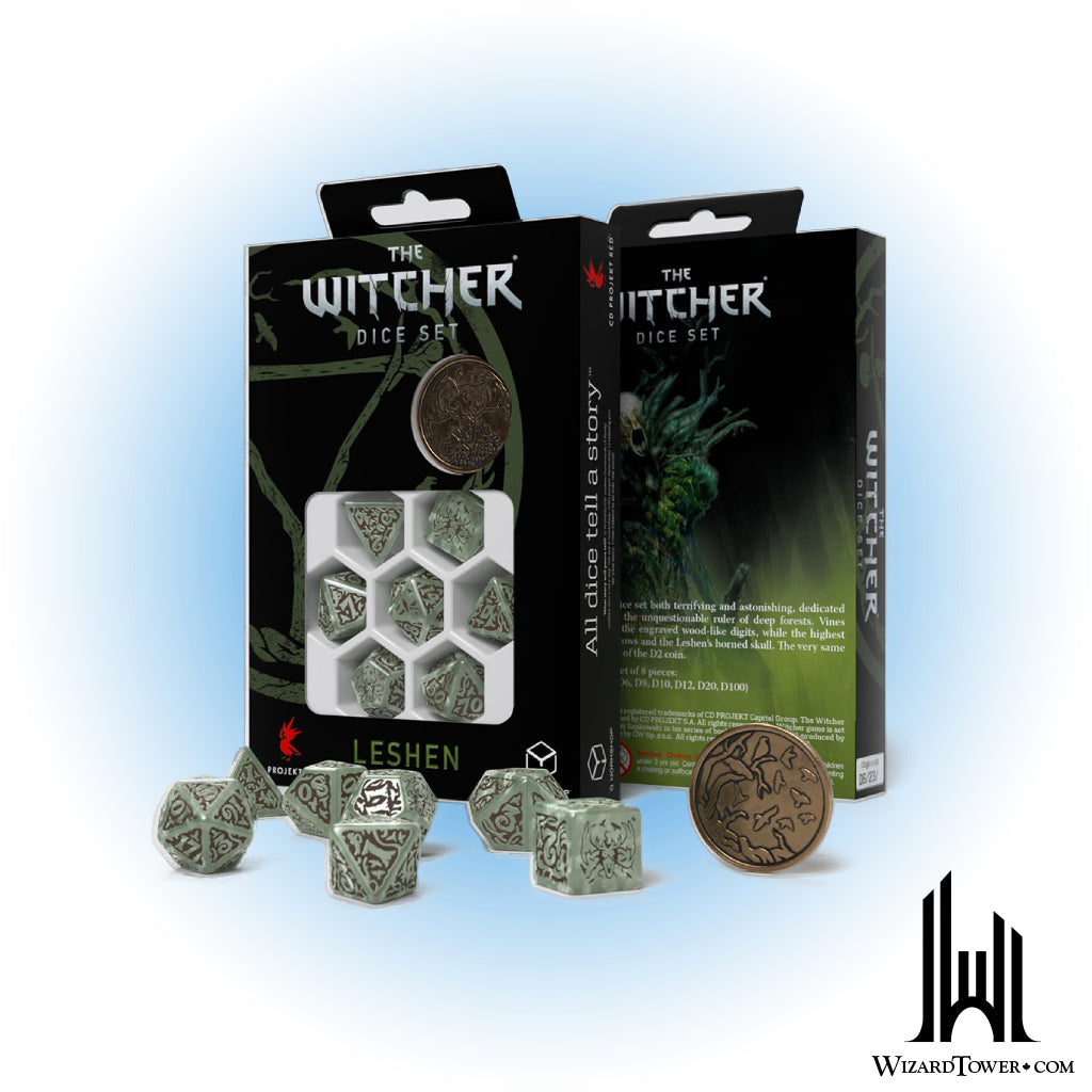 Dice Set - Witcher Leshen Totem Buider 7ct