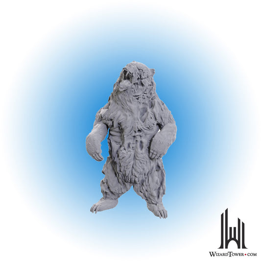 Unpainted Miniature - Dungeons & Dragons - Zombie Grizzly Bear