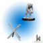 Unpainted Miniature - Pathfinder - Assistant and Torture Cross