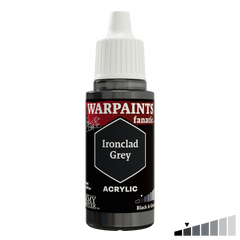 Army Painter Warpaints Fanatic Acrylic Ironclad Grey - 18ml
