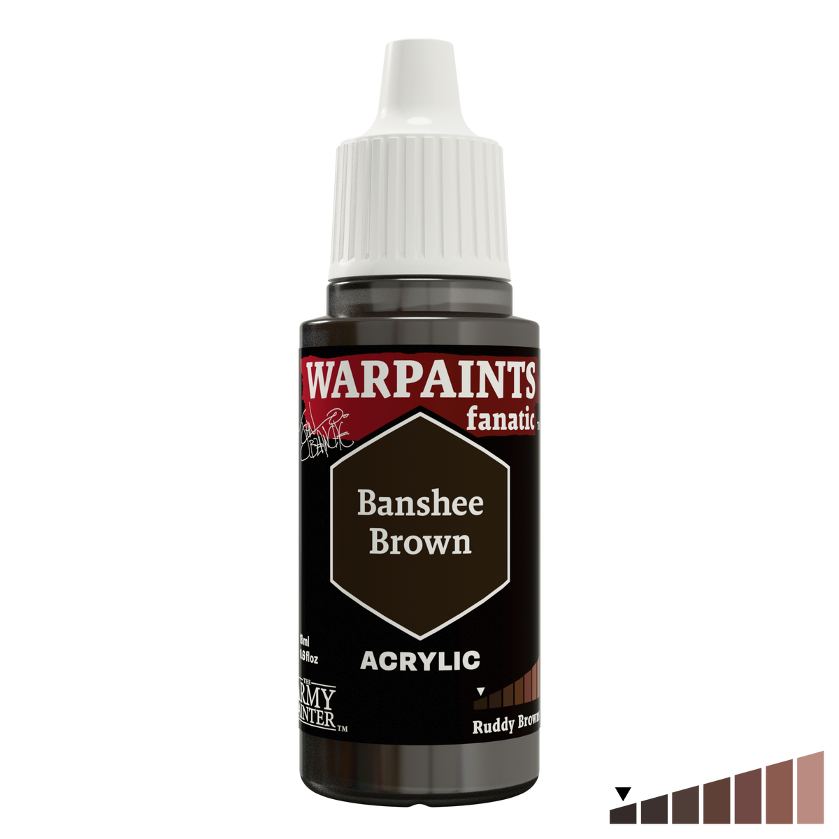 Army Painter Warpaints Fanatic Acrylic Banshee Brown - 18ml