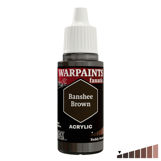 Army Painter Warpaints Fanatic Acrylic Banshee Brown - 18ml