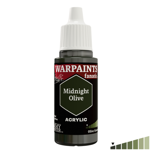 Army Painter Warpaints Fanatic Acrylic Midnight Olive - 18ml