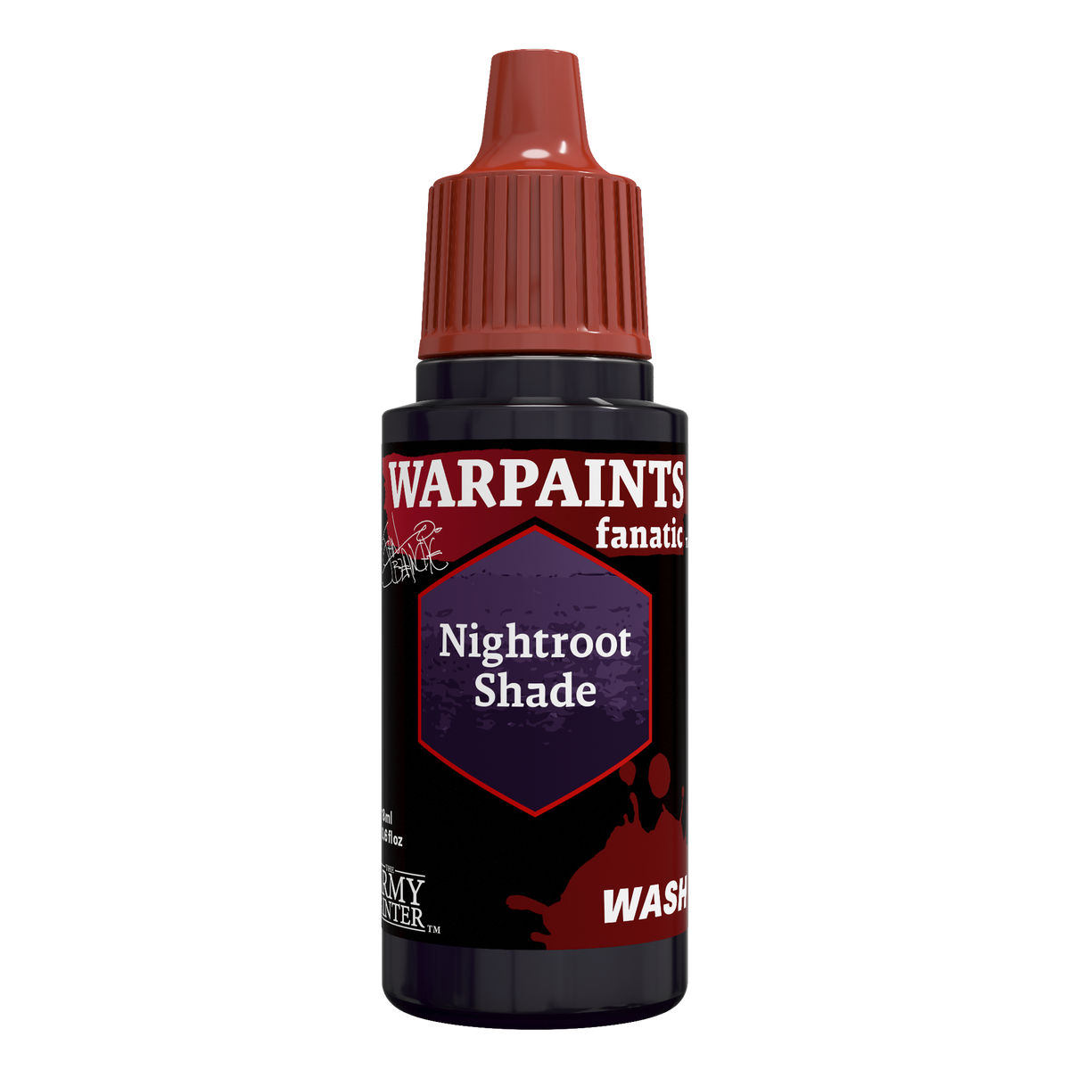 Army Painter Warpaints Fanatic Washes Nightroot Shade - 18ml