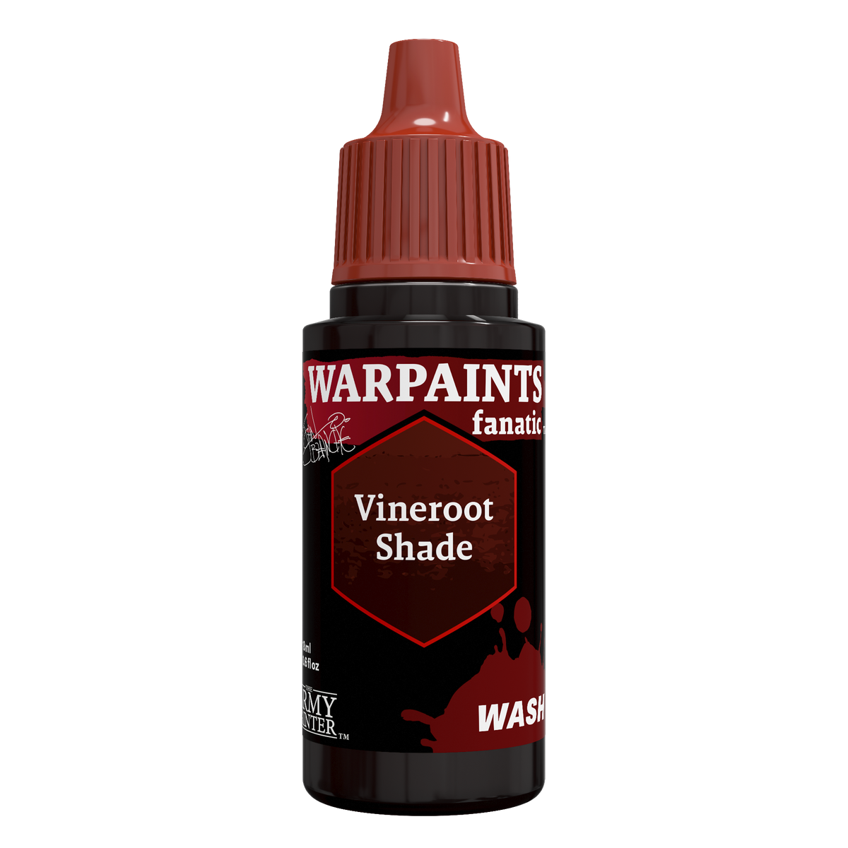 Army Painter Warpaints Fanatic Washes Vineroot Shade - 18ml