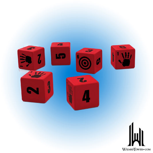 Dice Set - The Walking Dead Universe Stress d6 6ct