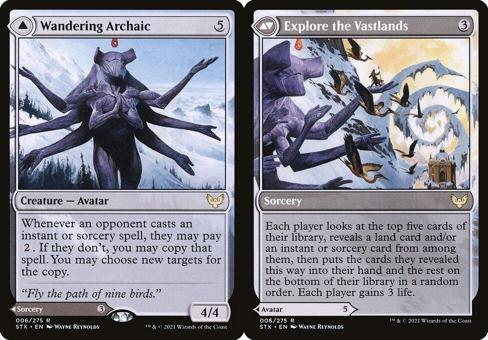 Wandering Archaic // Explore the Vastlands - Foil