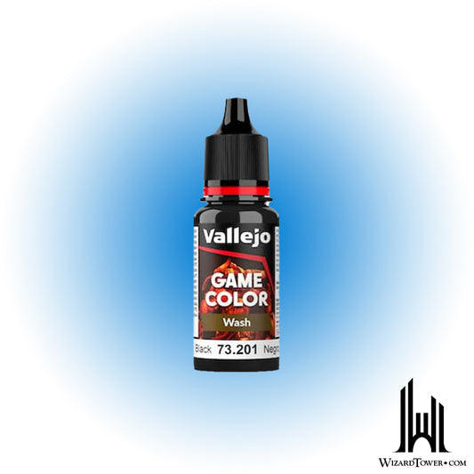 Vallejo Game Color Black Wash 201 - 18ml
