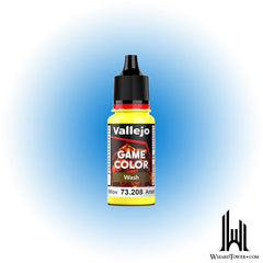 Vallejo Game Color Yellow Wash 208 - 18ml