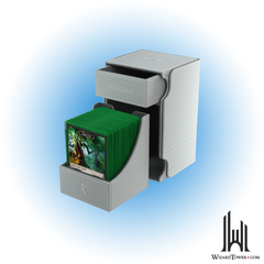 Deck Box - Watchtower - White 100+