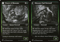 Weaver of Blossoms // Blossom-Clad Werewolf - Foil