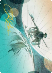 Weftwalking (10/54) Art Card (AEOE) - Gold-Stamped Signature