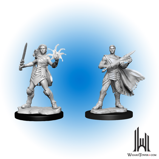 Unpainted Miniature - Magic the Gathering - Rowan and Will Kenrith